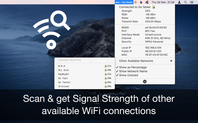 Free test wifi signal strength